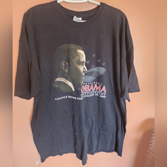 Barack Obama 44th President Graphic T-shirt Men Adult 2xl - Picture 1 of 4